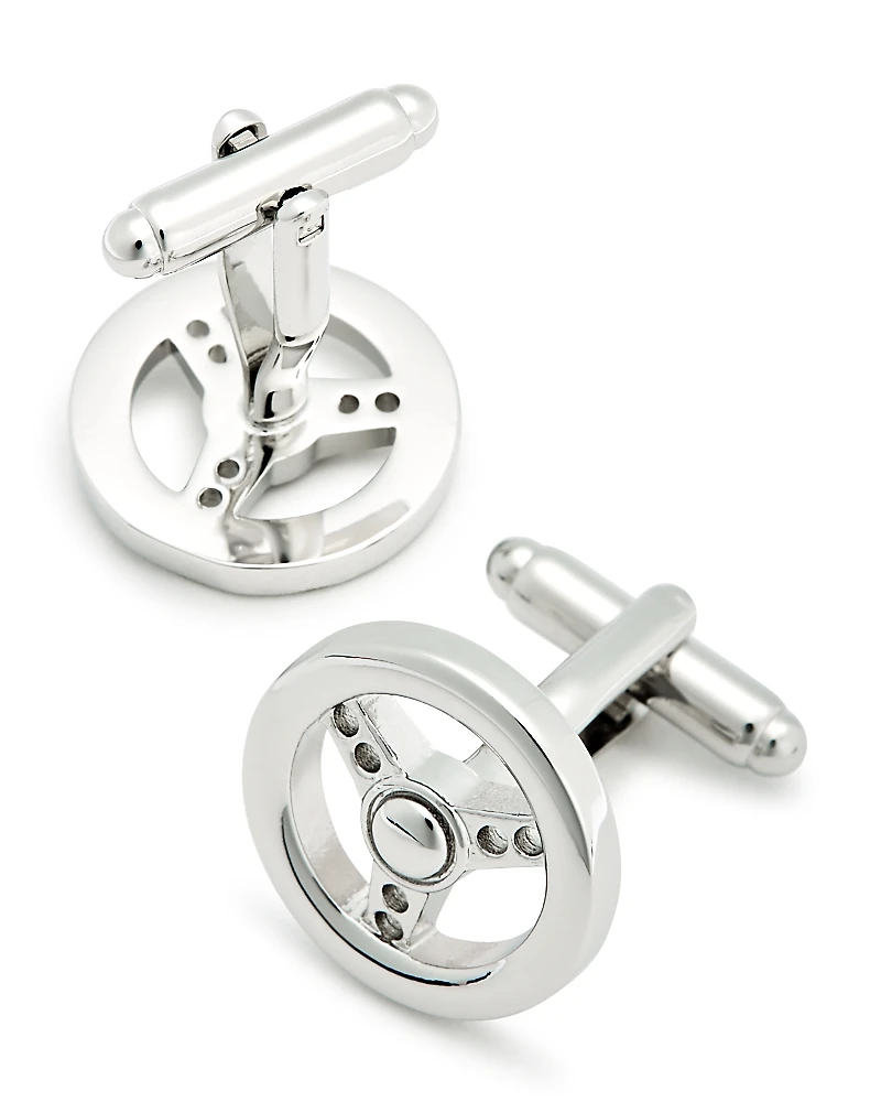 Link Up Steering Wheel Cufflinks
