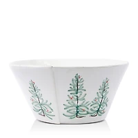 Vietri Lastra Holiday Large Stacking Serving Bowl