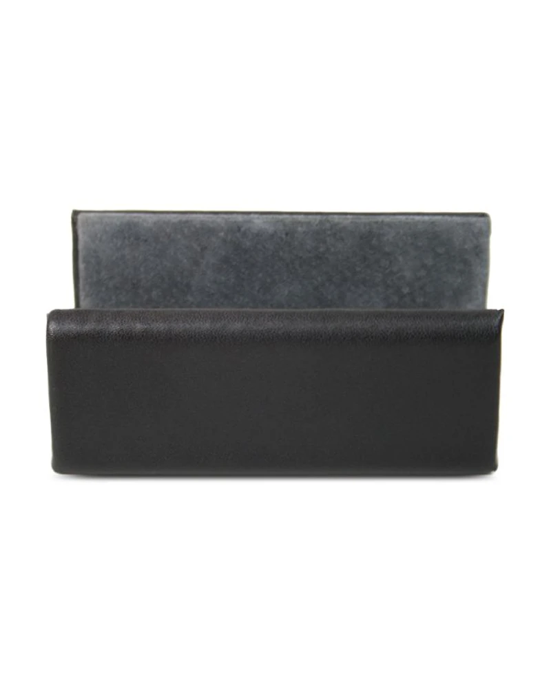 Leather Business Card Holder Display