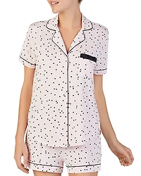 kate spade new york Dotted Short Pajama Set