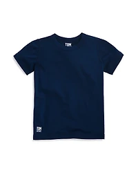 Tom & Teddy Boys' Short Sleeve Rash Guard Tee - Little Kid, Big Kid