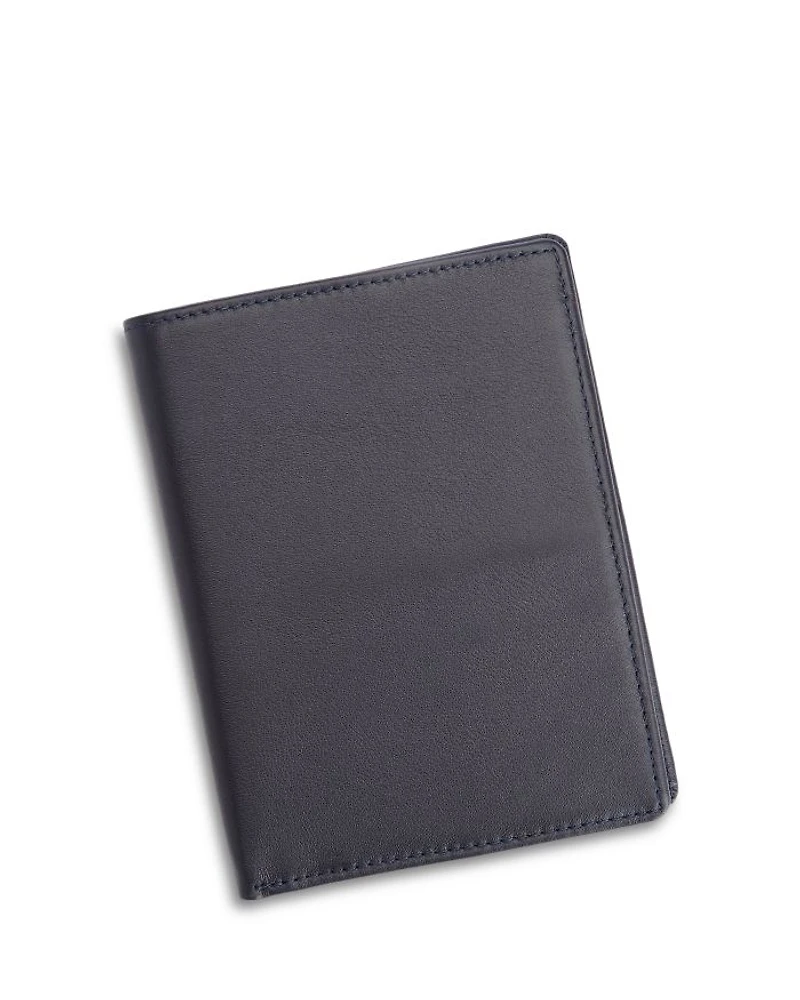 Leather RFID-Blocking Passport Case & Wallet