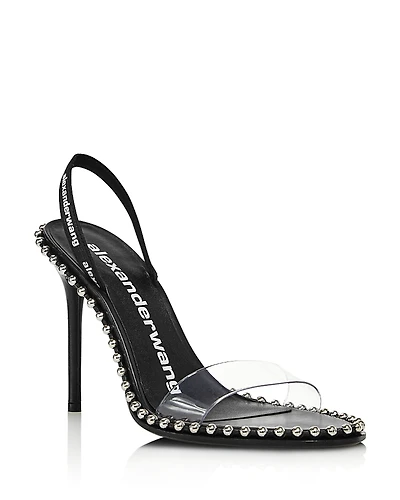 Alexander Wang Women's Nova Slingback High Heel Sandals