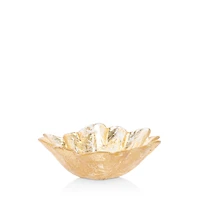 Vietri Moon Glass Leaf Small Bowl