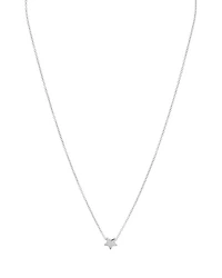 Star Pendant Necklace in 14K Gold-Plated Sterling Silver or Sterling Silver, 16" - Exclusive
