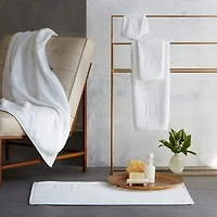 Auberge Monogrammed Letter Towel Collection