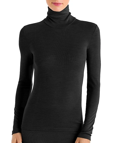 Hanro Woolen Silk Turtleneck