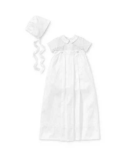 Kissy Boys' 3-Piece Christening Gown, Suit & Bonnet Set - Baby