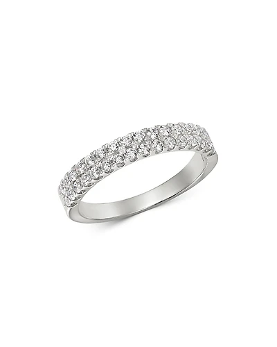 Bloomingdale's Fine Collection Diamond Double-Row Band