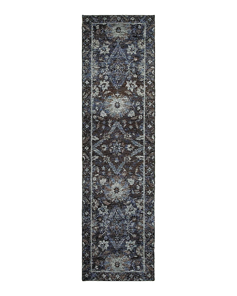 Oriental Weavers Andorra 7124A Runner Rug, 2'6 x 12'