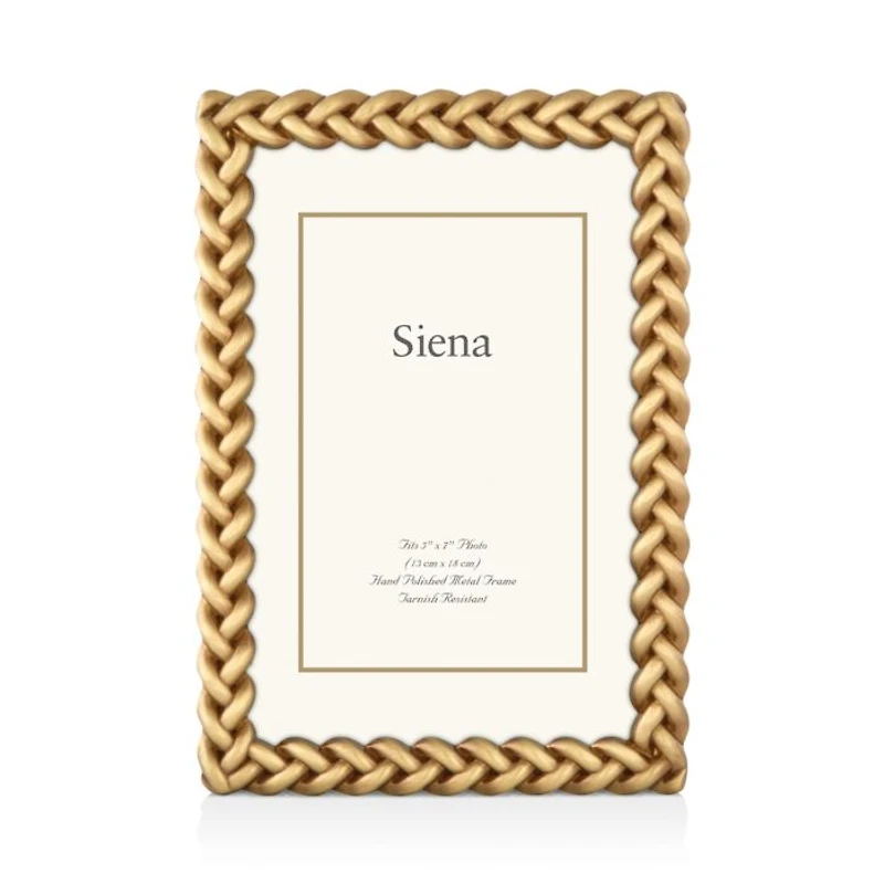 Golden Braid Frame, 5" x 7"