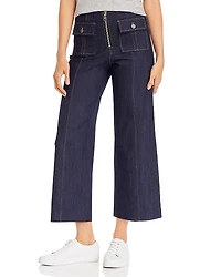 Cinq a Sept Cropped Azure Jeans