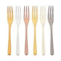 Sambonet Mix & Play 6-Piece Cake Forks Set