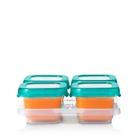 Tot 4-Piece Baby Blocks Freezer Storage Containers