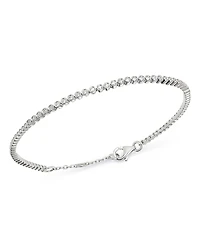 Bloomingdale's Fine Collection Bezel-Set Diamond Stacking Bracelet