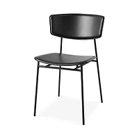 Fifties Matte-Leather Chair