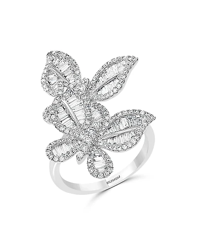 Bloomingdale's Fine Collection Diamond Butterfly Statement Ring