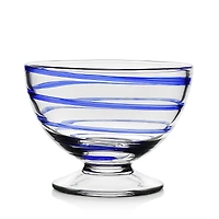 William Yeoward Crystal Bella Blue Nut Bowl