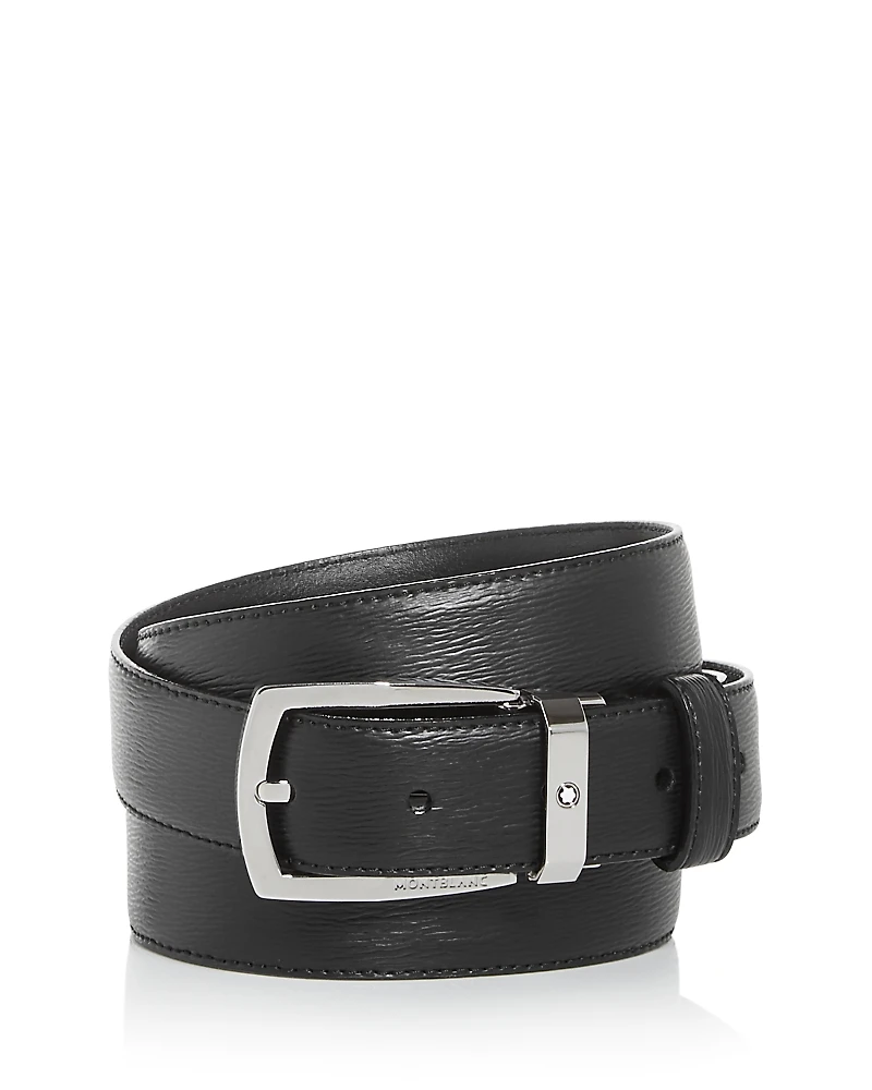 Montblanc Men's Contemporary Leather Belt