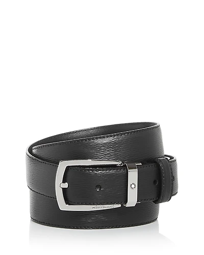 Montblanc Men's Contemporary Leather Belt