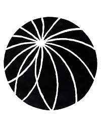 Livabliss Forum Fm- Round Area Rug