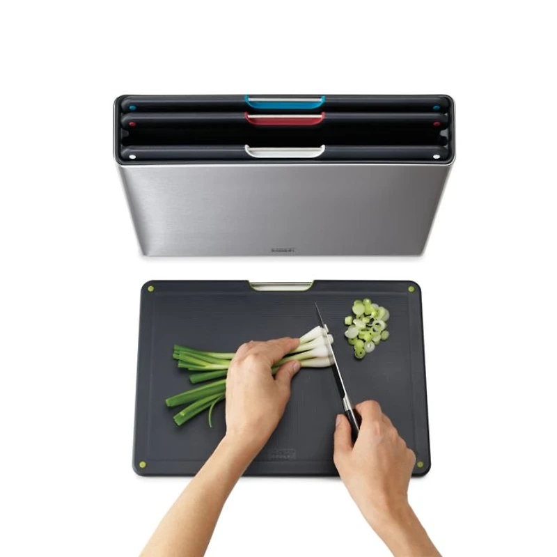 Folio Steel Chopping Boards, 4-Piece Set