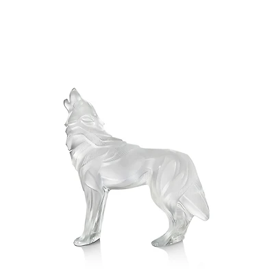 Lalique Wolf Sculpture