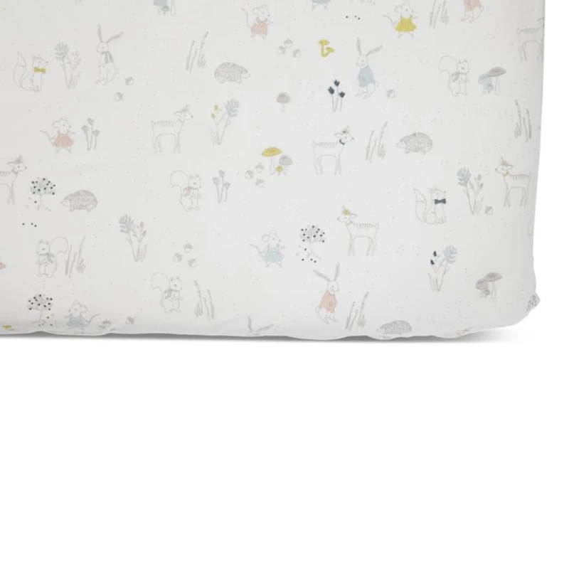 Magical Forest Crib Sheet