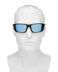 Fuel Cell Polarized Square Sunglasses, 60mm