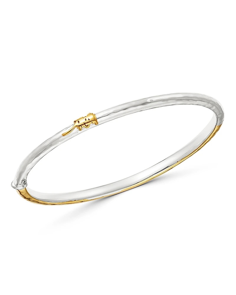 Ippolita 18K Yellow Gold & Sterling Silver Classico Skinny Chimera Bangle Bracelet