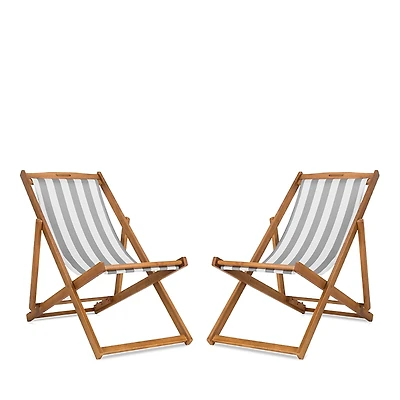 Safavieh Loren Foldable Sling Chairs, Set of 2