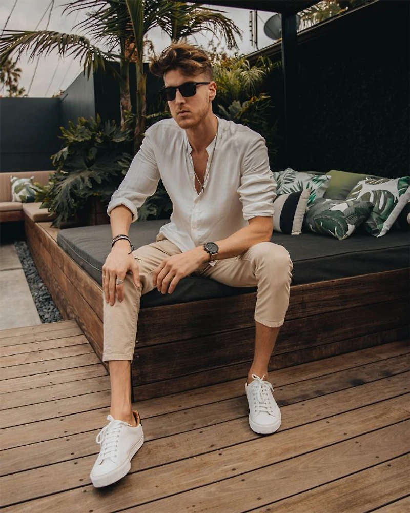 Chrono Tan Leather Strap & Gray Dial Chronograph, 45mm