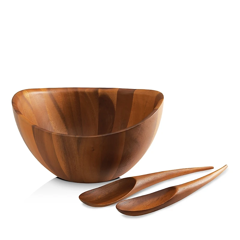 Nambe Harmony Salad Bowl Set