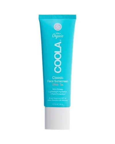 Classic Face Organic Sunscreen Lotion SPF 50 - White Tea