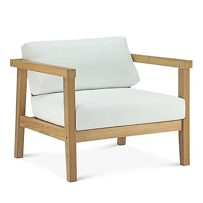 Modway Bayport Outdoor Patio Teak Armchair