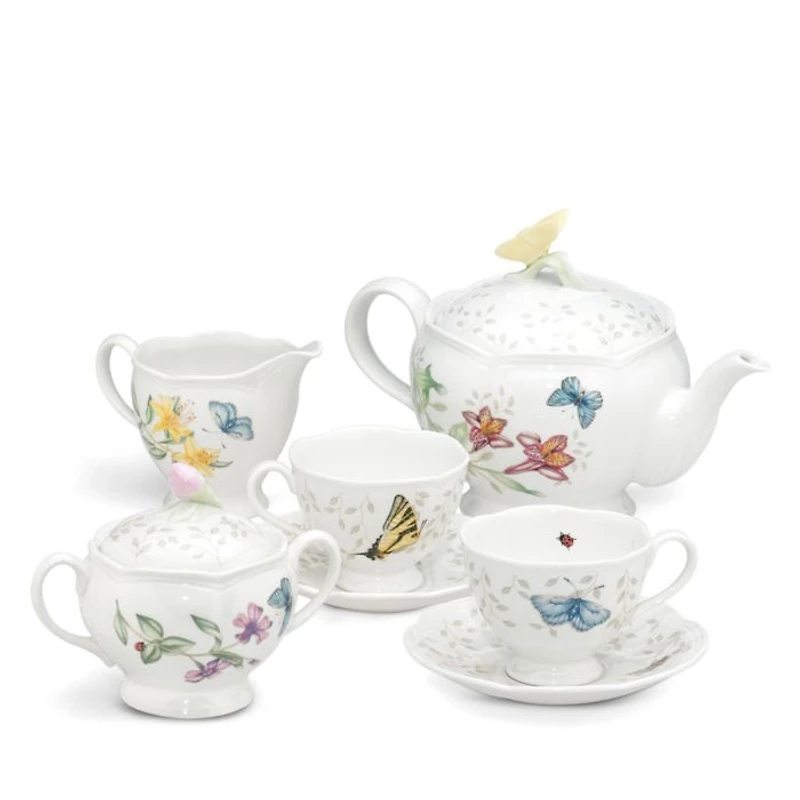 Butterfly Meadow 7-Piece Tea Set