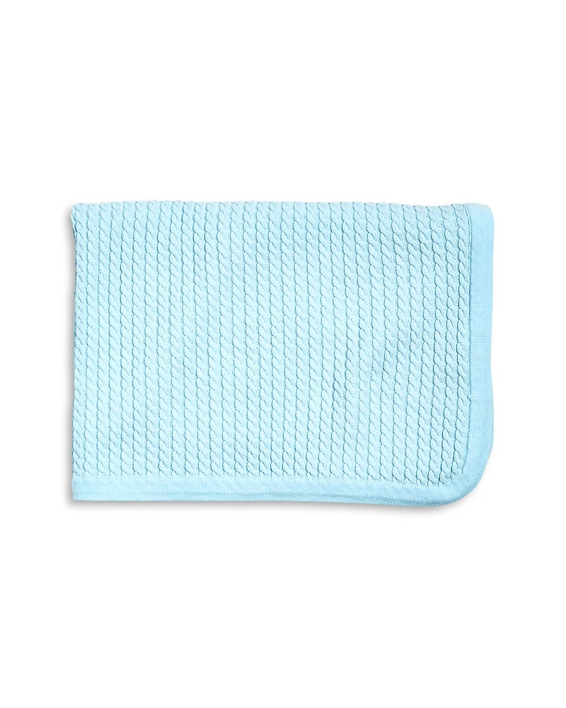Little Me Infant Cable Knit Blanket