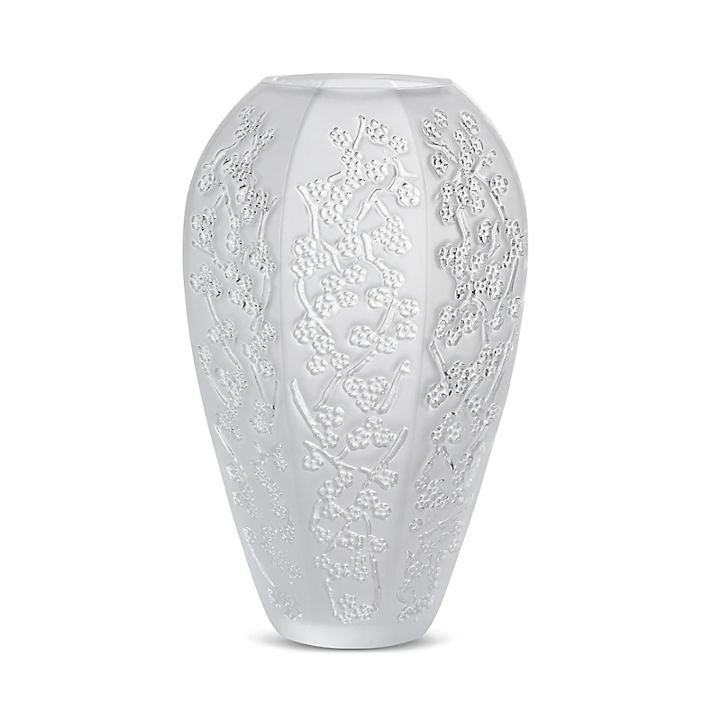Lalique Sakura Clear Vase