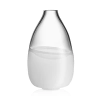 Kosta Boda Septum White Vase