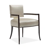 Caracole Reserved Seating Arm Chair- Gold