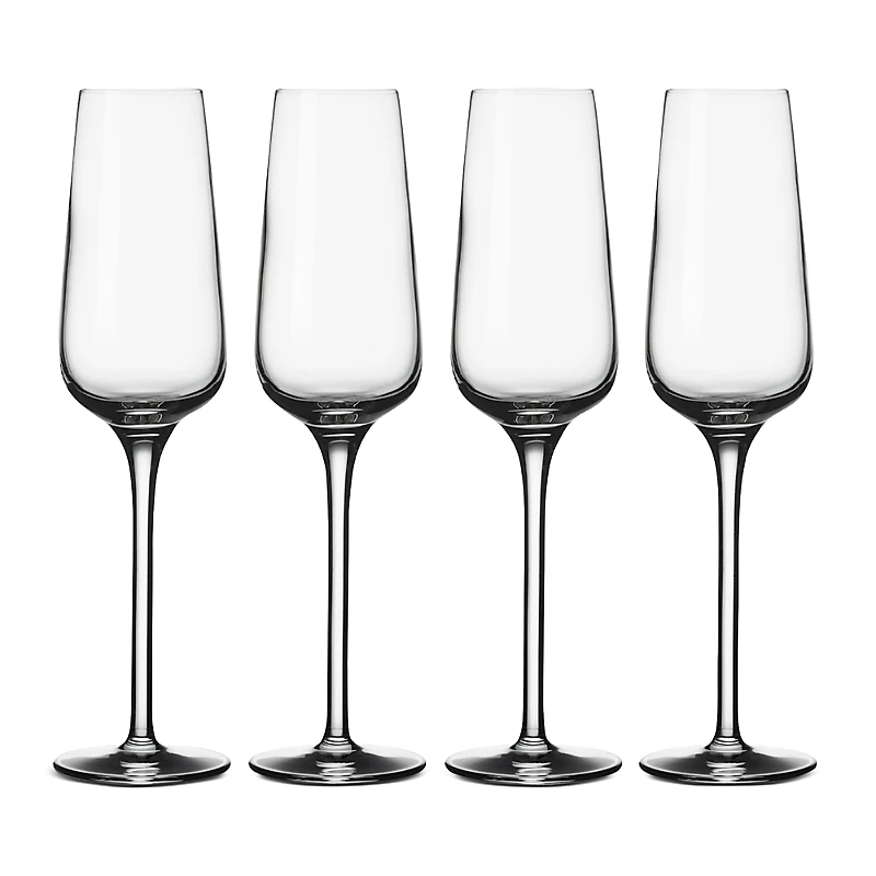 Villeroy & Boch Voice Basic Champagne Flutes, Set of 4