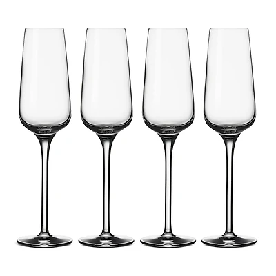 Villeroy & Boch Voice Basic Champagne Flutes, Set of 4