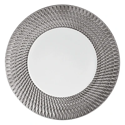 Bernardaud Twist Platinum Dinner Plate - Exclusive
