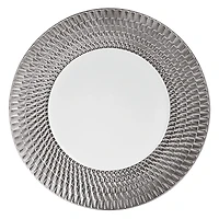 Bernardaud Twist Platinum Dinner Plate - Exclusive