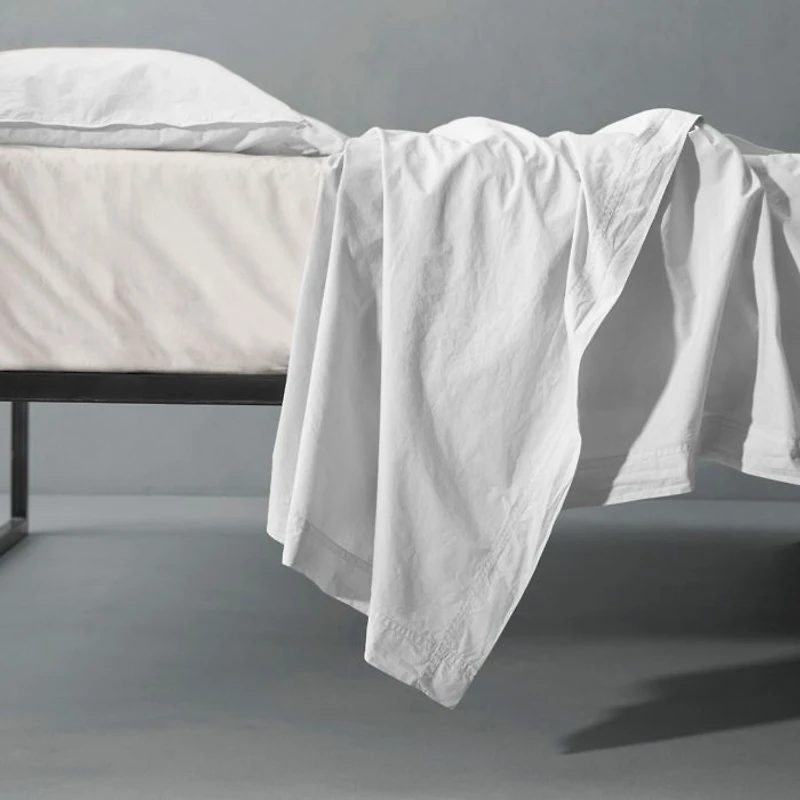 Nite Cotton Flat Sheet, King/Queen