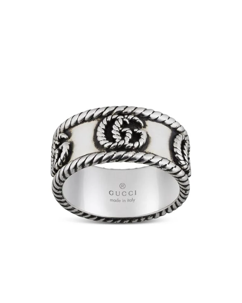 Sterling Silver Marmont Double G Band