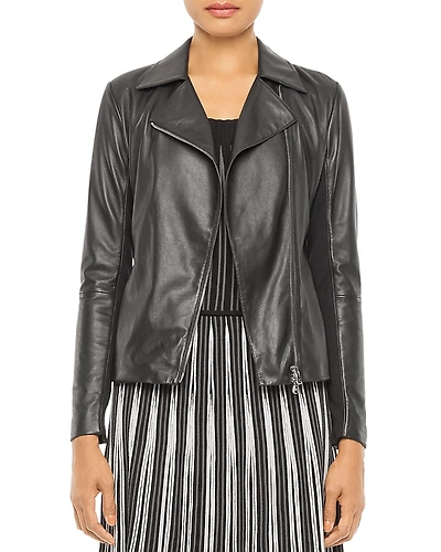 Emporio Armani Lamba Leather Jacket