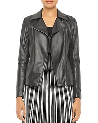 Emporio Armani Lamba Leather Jacket