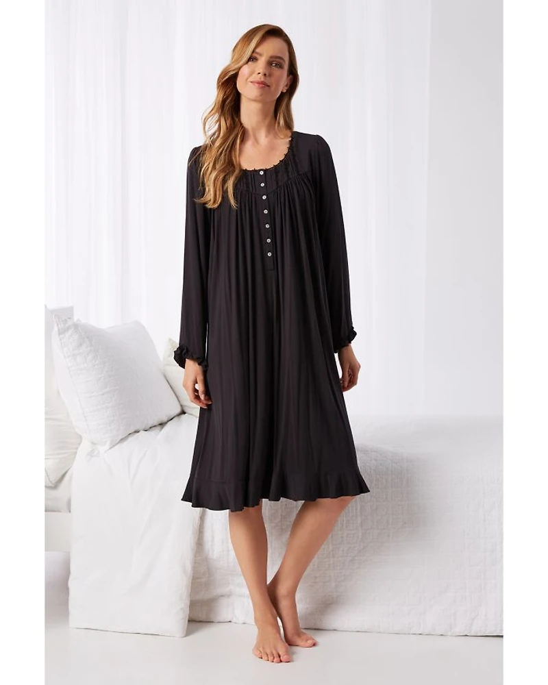 Lace Trim Waltz Jersey Nightgown