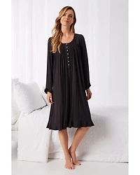 Lace Trim Waltz Jersey Nightgown